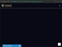 Tablet Screenshot of entercon.com.br